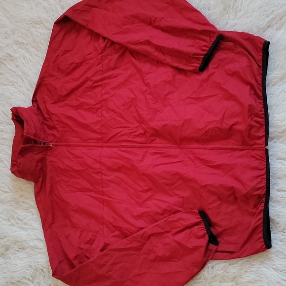 Izod Jackets & Coats Y2k Mens Izod Xfg Full Zip Packable Windbreaker With Roll Up